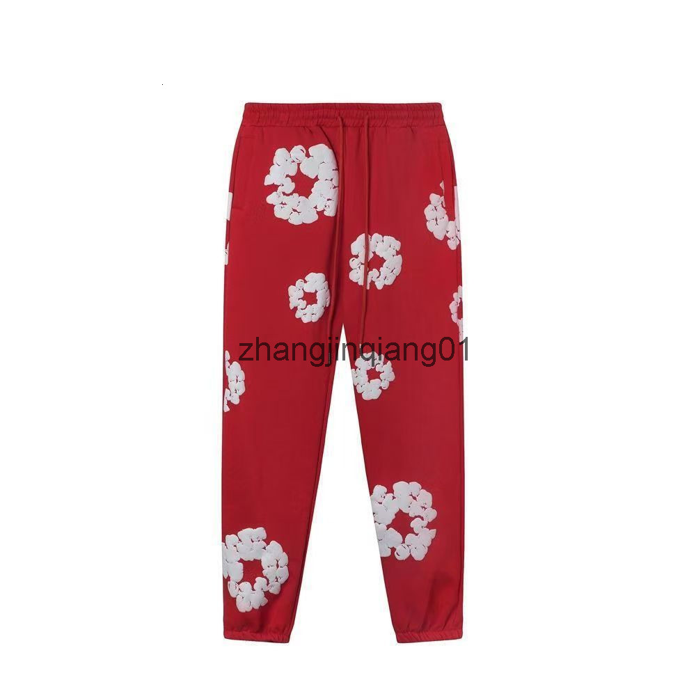 Designer denim jacket man Hoodie Spring Winter Cotton Vintage Luxury Fashion Red White Flower Hoodie Womens Mens Sweatpants Sweater Jackets T Shirt