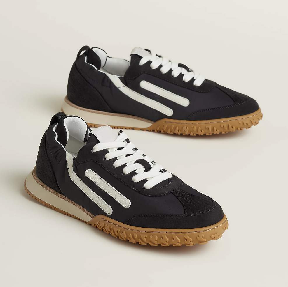 Top Brand Men Jet Sneaker Shoes Nappa Leather & Suede Casual Walking Comfort Daily Wear engraved Sole Outdoor Runner Sports EU38-46