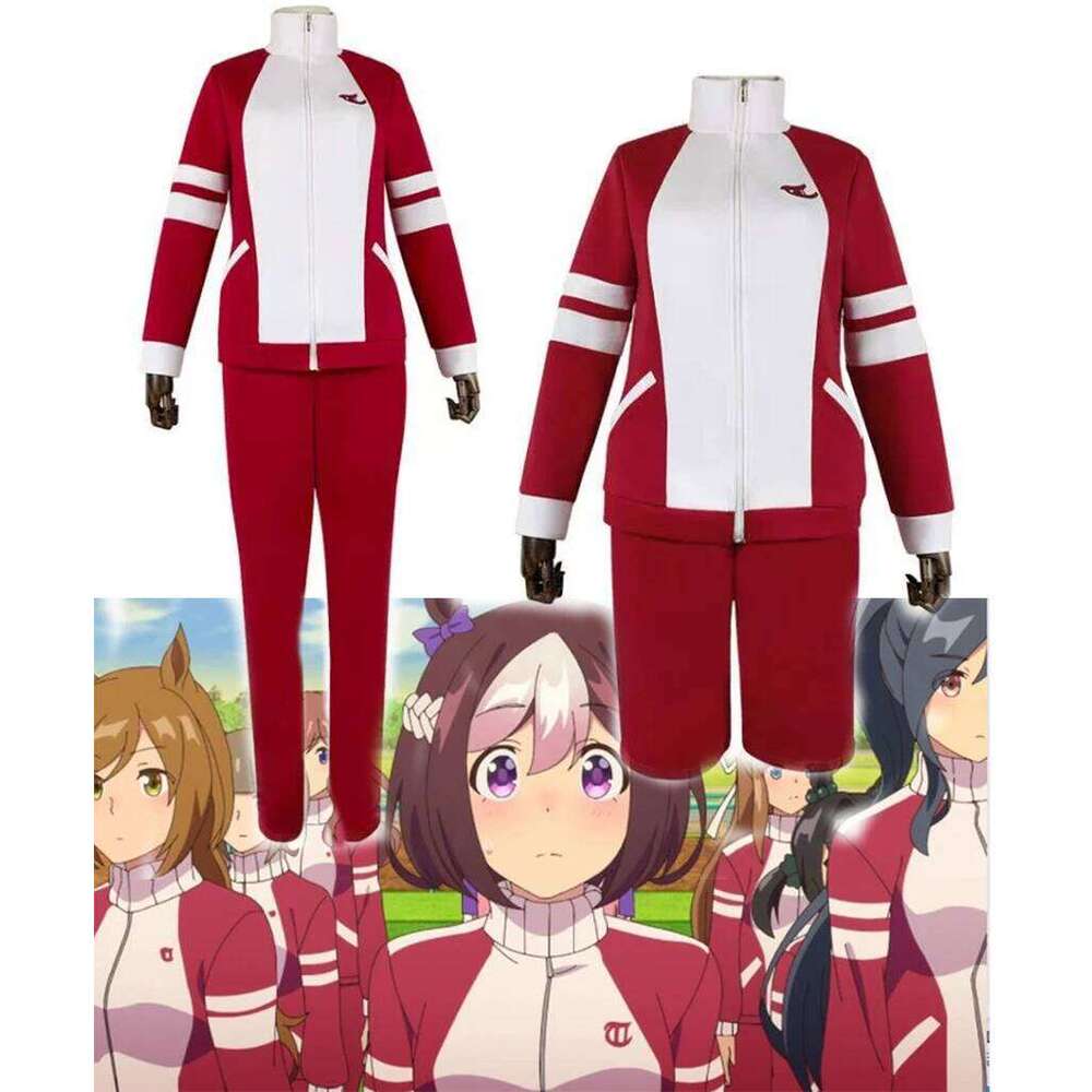 Anime Uma Musume Derby Cosplay Costume Silence Suzuka Special Week School Uniform Women Sportswear Halloween Disguise Stage Wear