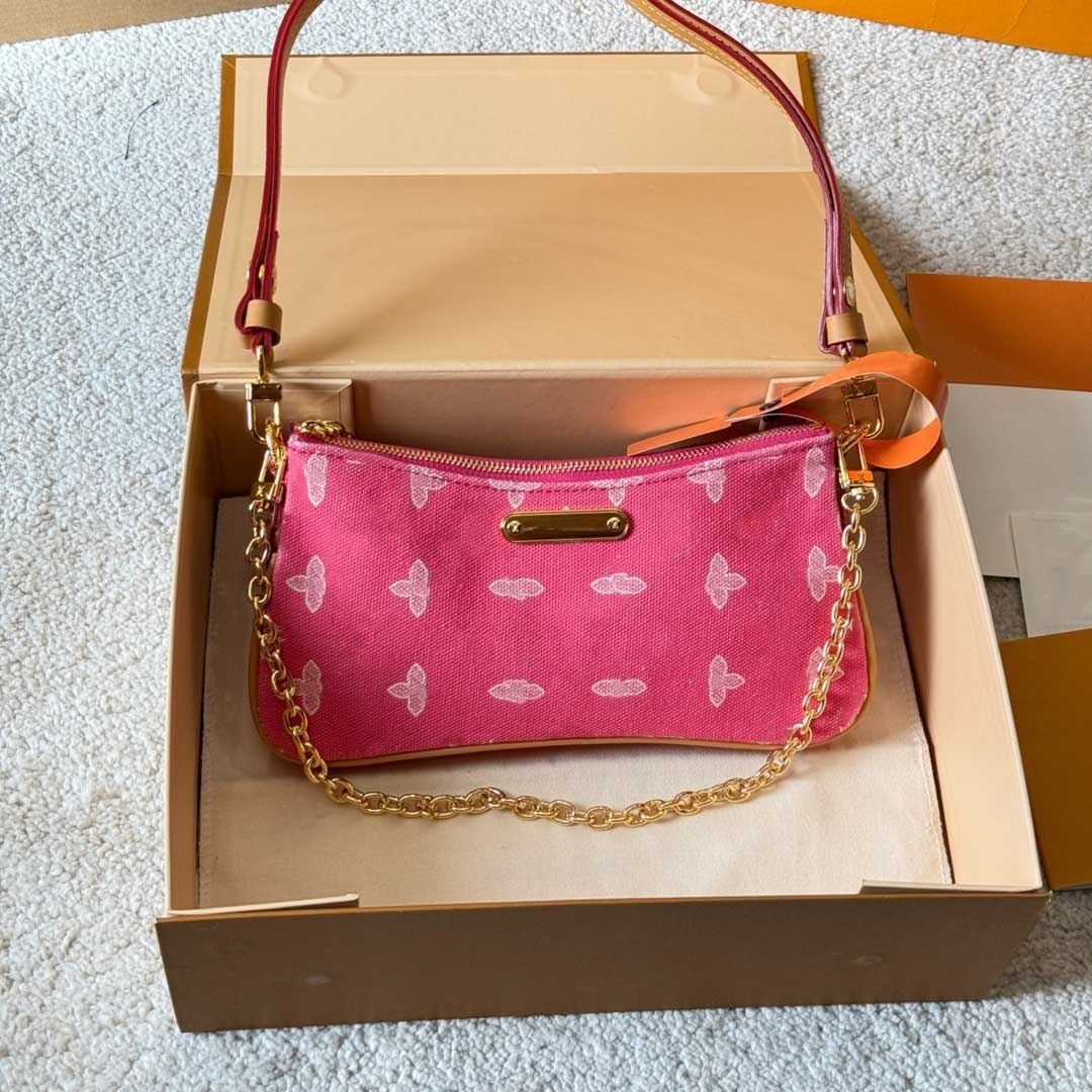 26SS Womens Luxurys Designer New Mahjong Bag Colorful Flower Handbag Shouder Crossbody Bag Charm Ladies Handbags Underarm Bag Commute Bag Pouch Purse 20CM