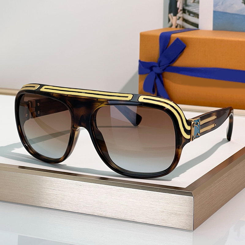 1.0 Millionaires Sunglasses Women Men Designer Classic S-lock Pilot Eyewear Z2700 Z2517 Luxury Sunglasses Outdoor Goggles UV400 Glasses With Box