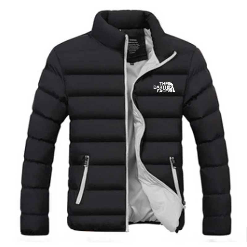 New Design Men's Jackets 2026 Short Padded Jacket, Stand Collar Korean Style Winter Coat
