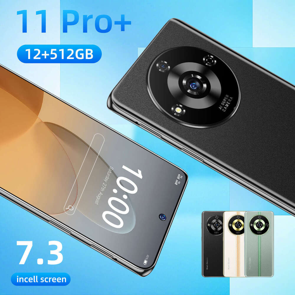 Famous brand cross-border smartphone 11 Pro+Android phone 12+512G large screen phone OzonCKS