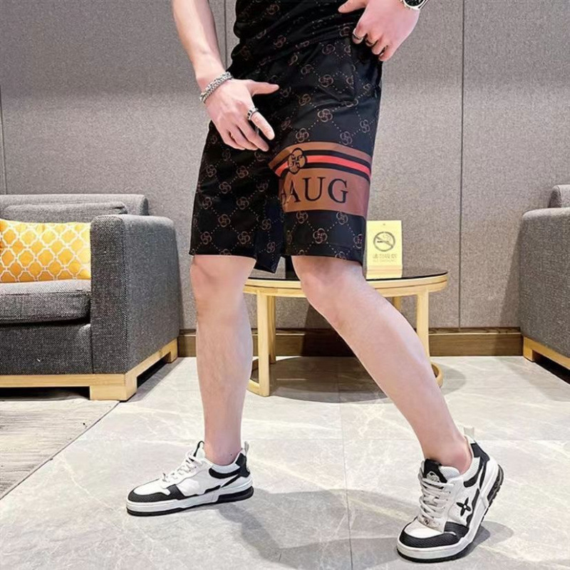 Men's Tracksuits New Designer Clothing Casual Suit For Men Summer Fashion Loose Oversized Trendy And Fashionable Luxury Short Style Daily Outfit 