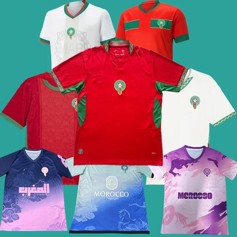 2025 2026 Morocco soccer jerseys HAKIMI Maillot marocain ZIYECH EN-NESYRI football shirts men Kids kit HARIT SAISS IDRISSI BOUFAL jersey Maroc national team shirt