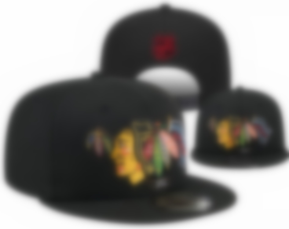 2026 fashion BLACKHAWKS Basketball Snapback Hockey Baseball Snapbacks All Team Champions Snap Back Hats Womens Mens Flat Caps Strapback Hip Hop Cap Sports Hat a2