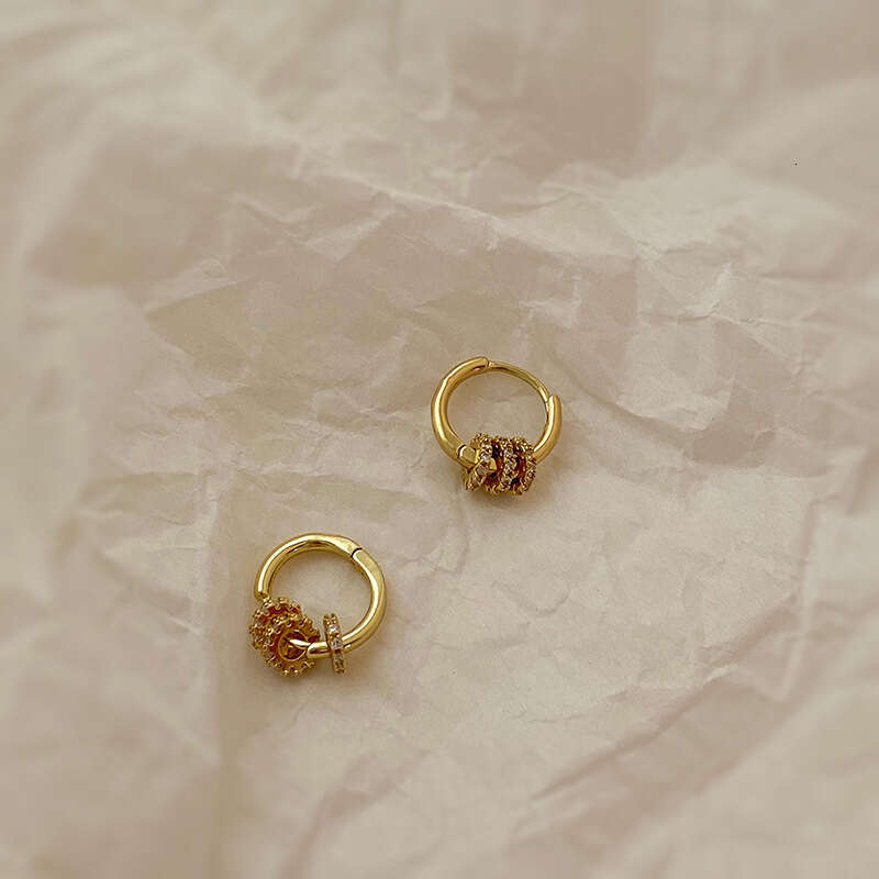 Earrings designer Geometric Metal Hoop Elegant Fashion Simple Ins Style Earrings Wholesale for Women