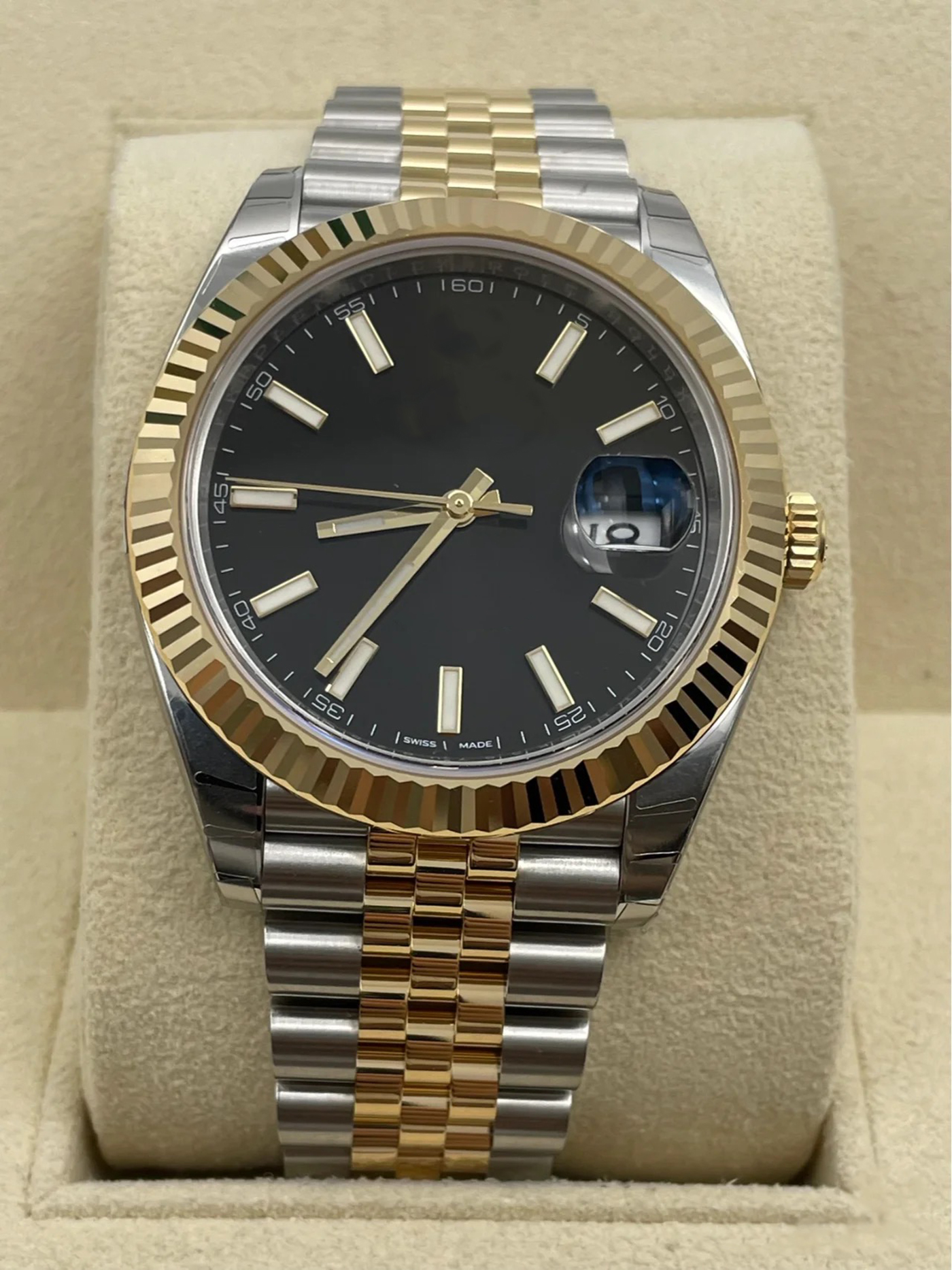 luxury brand men business watch Men's Watch Auto Quartz Watch Sapphire dial Crystal Glass 41mm