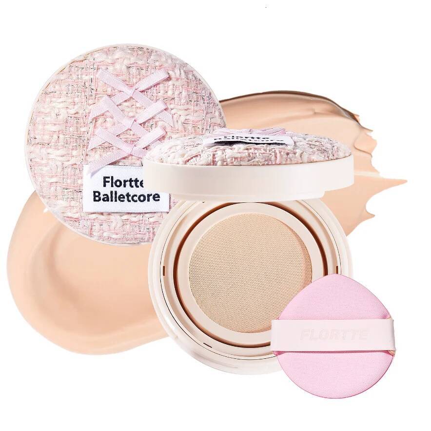 Bestseller FLORTTE Products Ballet Soft Makeup Matte Foundation Air Cushion BB Cream Oil Control & Holding Base De Maquillaje ddmyHappy