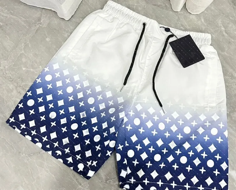 Mens Shorts Swimming Trunks Letter Print Beach Board Shorts Quick Drying SwimWear Summer Mens Bathing Suit