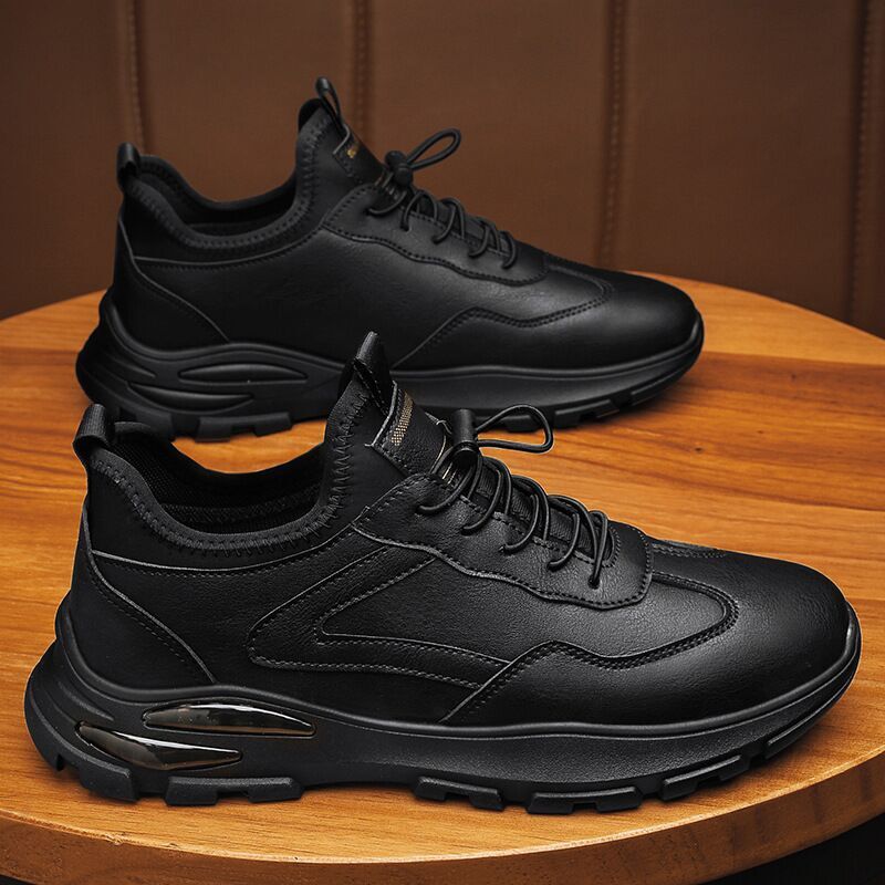 Ddmytiger Spring New Trend Casual Leather Versatile Business Men S Breathable Wear Resistant Sports Shoes For Outdoor Shoes