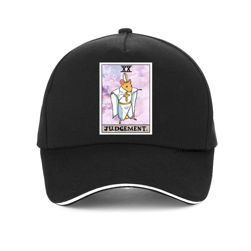 Dorime Rat Judgement Tarot Card baseball cap Fashionan Summer casual sun hat