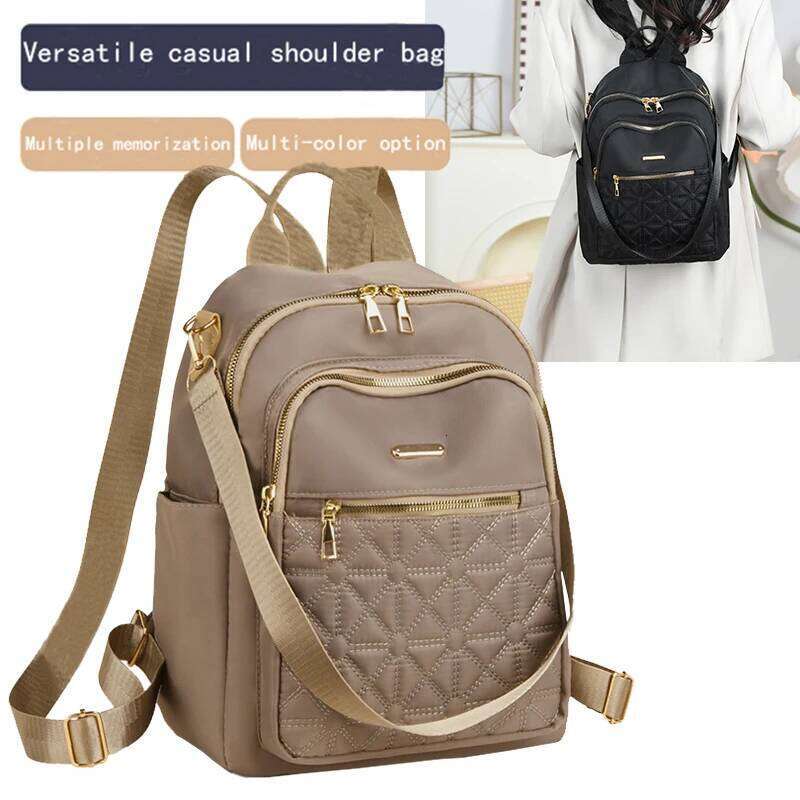 Unisex square bag Men's and women's Travel Casual Women's Fashion backpack