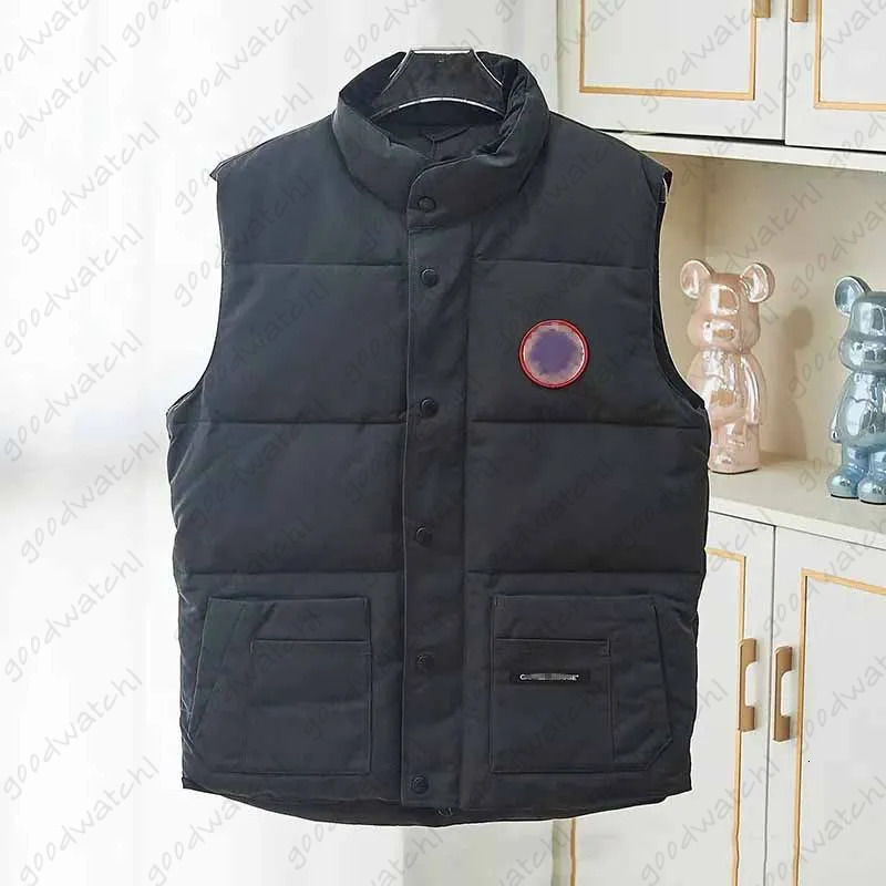 Mens Gilet Mens Puffer Vest Designer Jacket Have NFC Luxury Down Woman Vest Embroidered Badge Feather Filled Material Coat Body Warmer Pop Couple Outerwear Coat 1A5