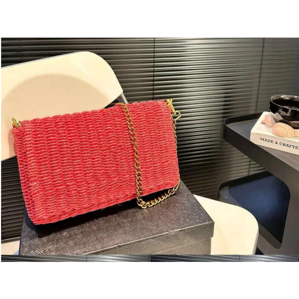 Yslcrosslys Body Bag Designer Bag Women Luxury Handbag Raffias Hand-Embroidered Straw Bag High Quality Beach Bag Large Capacity Totes Shopping Bag Shoulder Bag 855