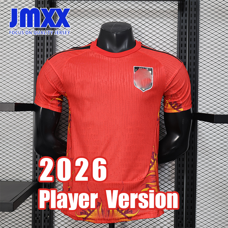 4XL XXXL JMXX 26 27 Japan Soccer Jersey Home Away GK Goalkeeper Red Pre Match Mens Uniforms Jerseys Football Man Shirt 2026 2027 Player Version