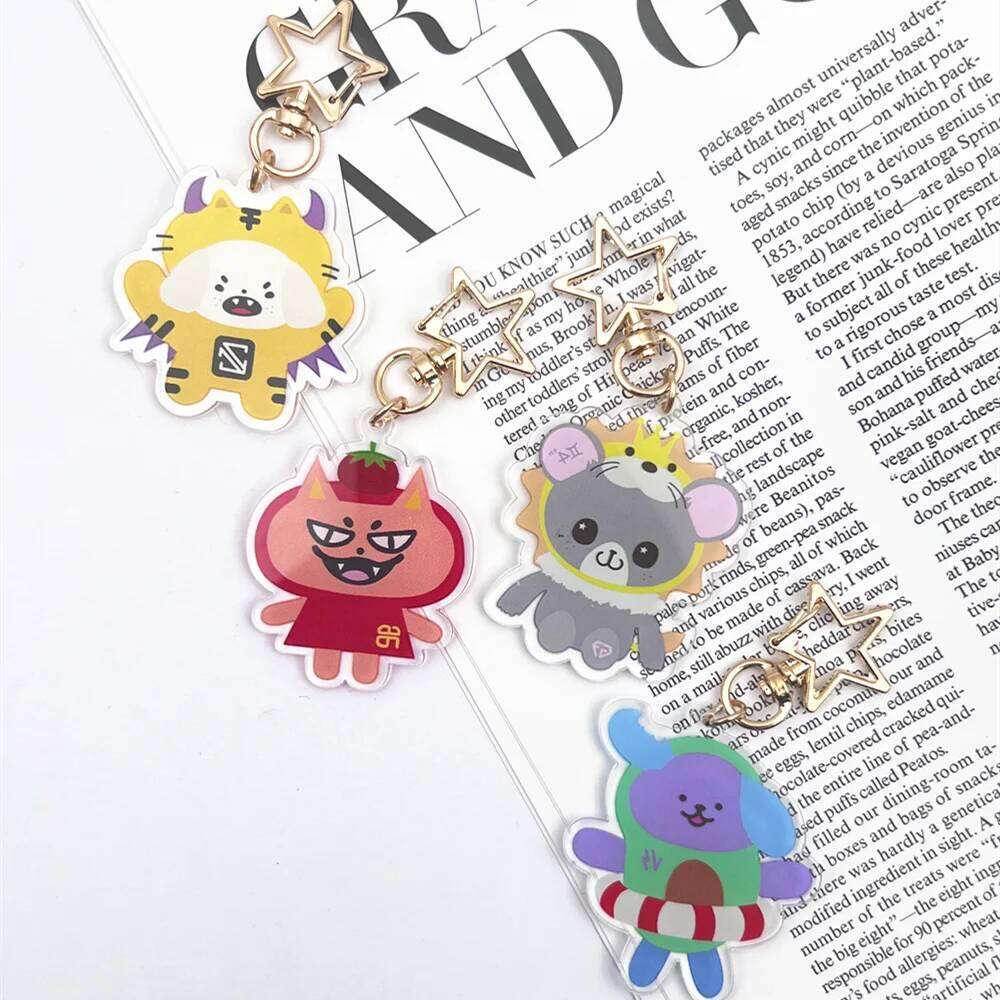 Jimmysea Perthchimon Forcebook Geminifourth Cosplay Key Chain Pendant Keyring Bag Keychain Jewelry Accessories XJ260106