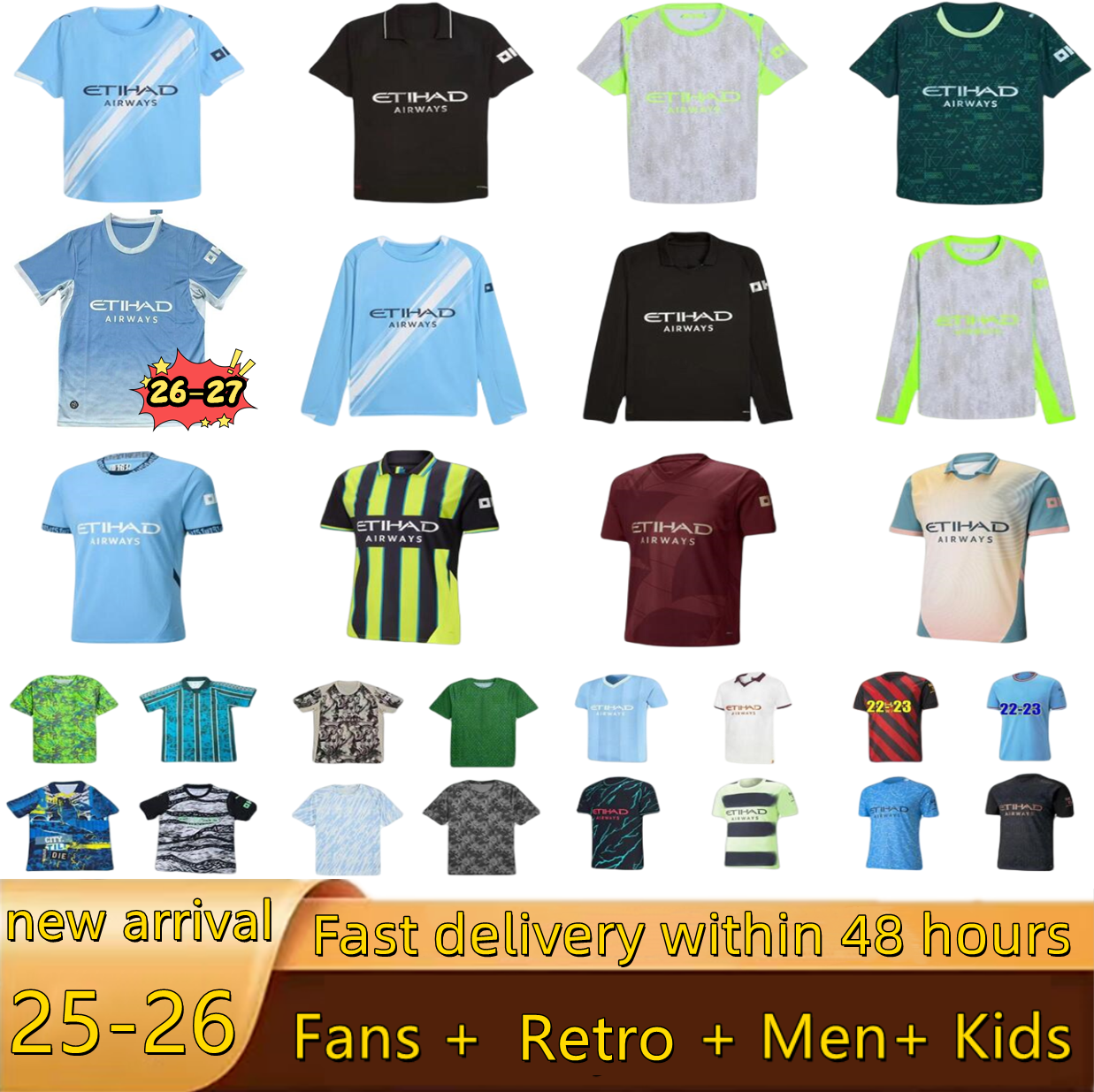 2026 2027 Man Citys HAALAND DONNARUMMA Doku DE BRUYNE 20 21 22 23 24 25 26 special soccer jerseys FODEN MARMOUSH GUNDOGAN MATHEUS KOVACIC NICO Men Goalkeeper kids kit