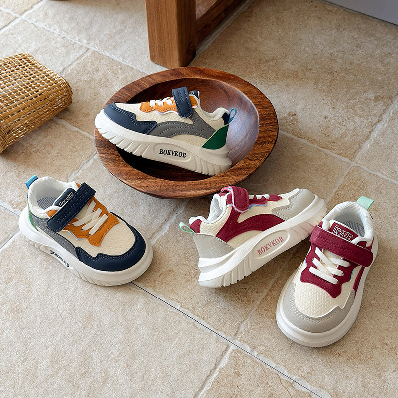 Spring and Autumn New Baby Boys Mesh Breathable Sneakers Girls Anti Slip Casual Trend Running Shoes Toddler Outdoor Shoes