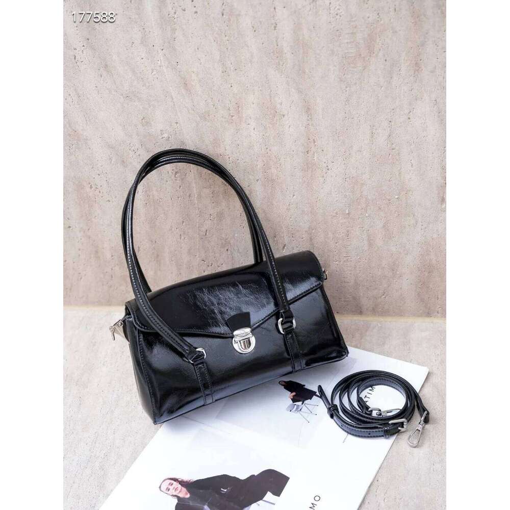 YANATARI Genuine Woman Shoulder Handbags Ladies Crossbody Bags Er Minimalism Bag Cattle Leather LEMON KOKO