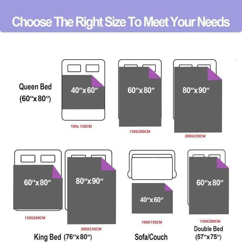 Waterproof Blanket Sofa Couch, Water Resistant BlanketReversible Leakproof Bed Cover for Adults Elderly Pets 26N0106 - view 7