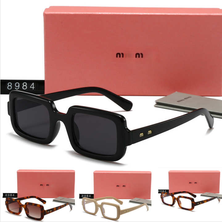 Sunglasses for women mens designer sunglasses luxury glasses rimless rectangle buffalo horn fashion classic mens clear black eyeglasses with box SSSSS