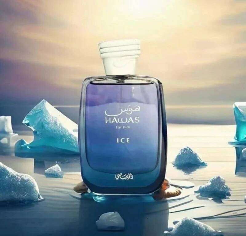 100ML RASASI Hawas Ice Fragrance Arabian Women's Perfume Pheromone Cologne for Man Attract The Opposite Sex Makeup 26H0106