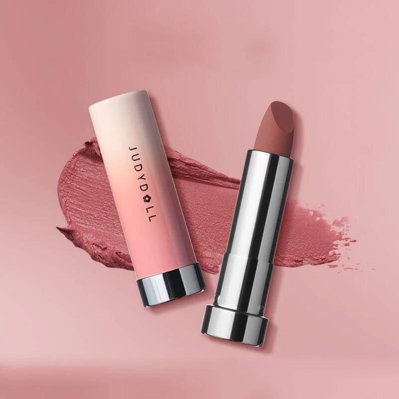 Bestseller Judydoll Lipstick Waterproof Long Lasting Stick Vegan Lip Mud Matte Velvet Natural Hydrating Lipstick,Nude,Pink,Red ddmyHappy