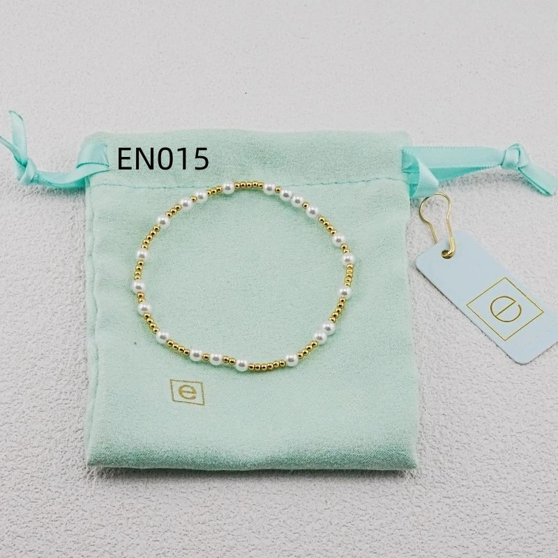 VKVVA Fashion Jewelry Gold-plated Hope Unwritten 4mm Bead Bracelet with Pearl for Women Birthday Gifts251231