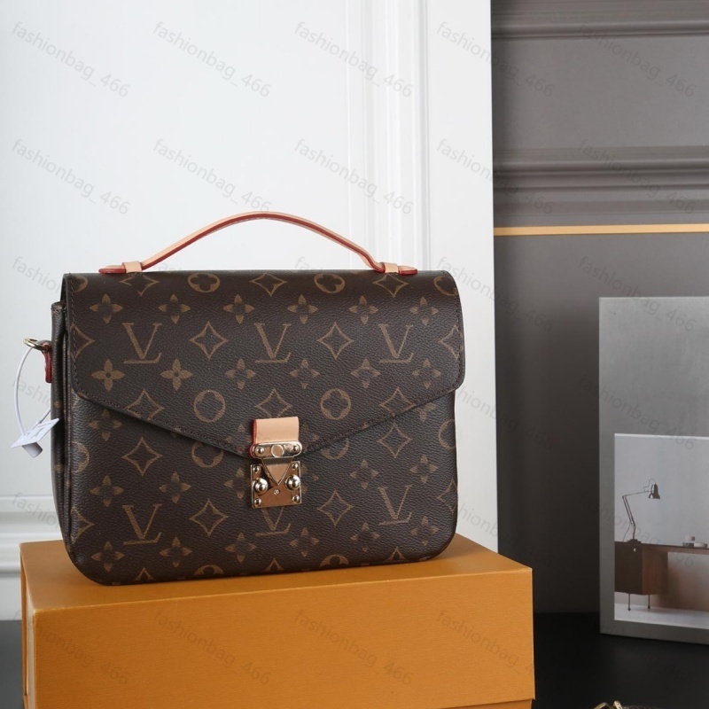 2026 10A Luxury designers crossbody bag pochette metis Women handbag messenger bags oxidizing leather elegant shoulder bags Purse Crossbody bags M45773
