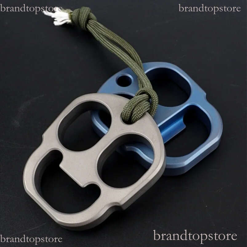 Mini Multifunctional Titanium Knuckle Multi-function Bottle knuckle dusters self defense Opening EDC Tool