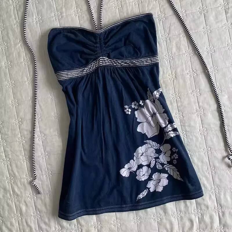 Bestseller Japanese Sweet Lace Patchwork Hang Neck Tops Women New Design Sexy Style Sleeveless Suspender Harajuku Fashion Slim Clothing ddmytues