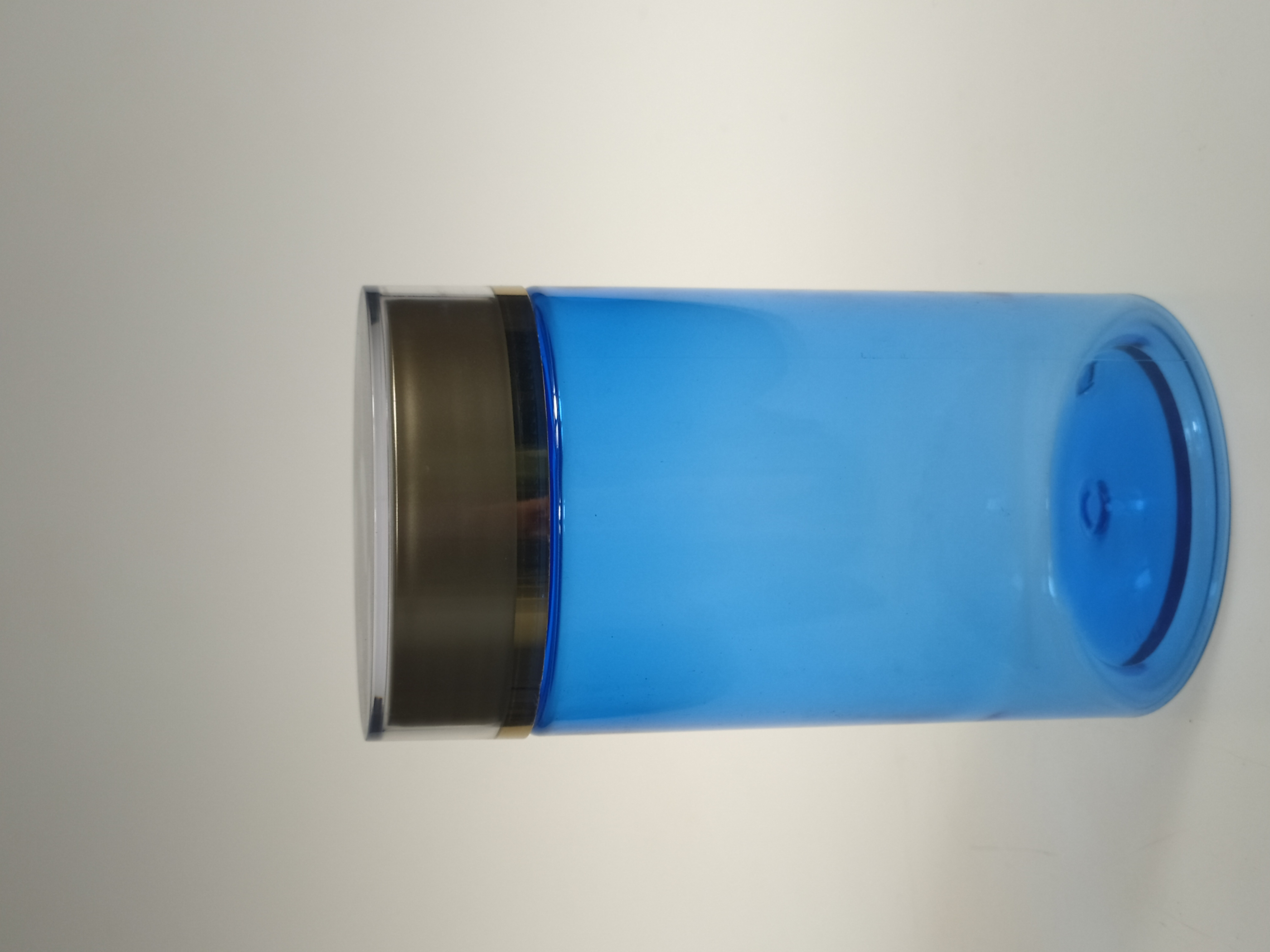 Long-term supply of transparent food plastic health product bottles, thick-walled straight-round food-grade PET bottles with printing and gilding, wholesale 340ml