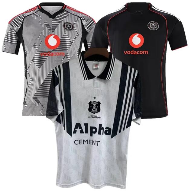 1997 Orlando Pirates Retro 2025 2026 soccer jerseys MASWANGANYI APPOLLIS HOTTO MBULE SHANDU MABASA MBATHA football shirt