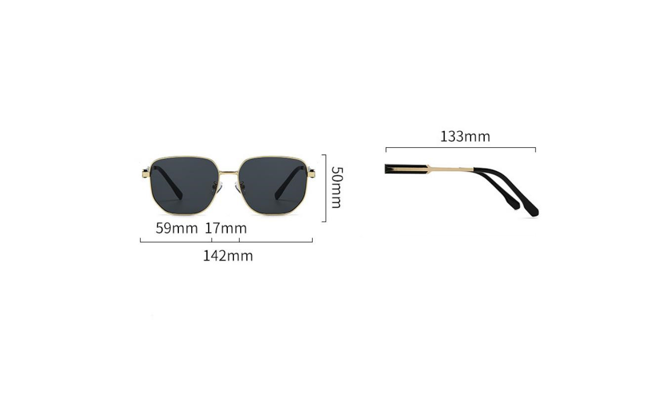Designer Sunglasses Men Women Sunglasses Polarized Sunglasses Oversize Frame Luxury Goggle Pilot Alloy Frame UV400 Eyewear K707