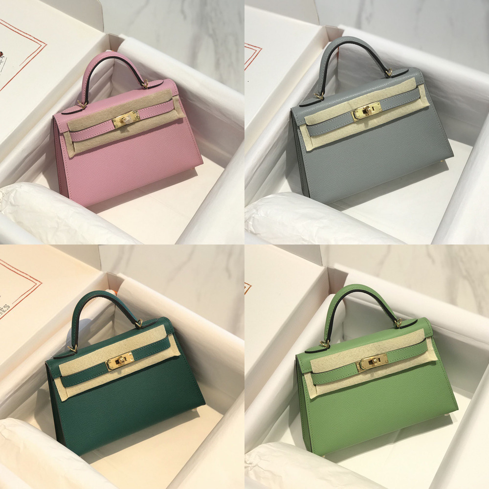 Luxury Mini Bag For Women - Real Cowhide Leather Shoulder Bag With Hardware Detail - Graceful Crossbody Designer Bag 020