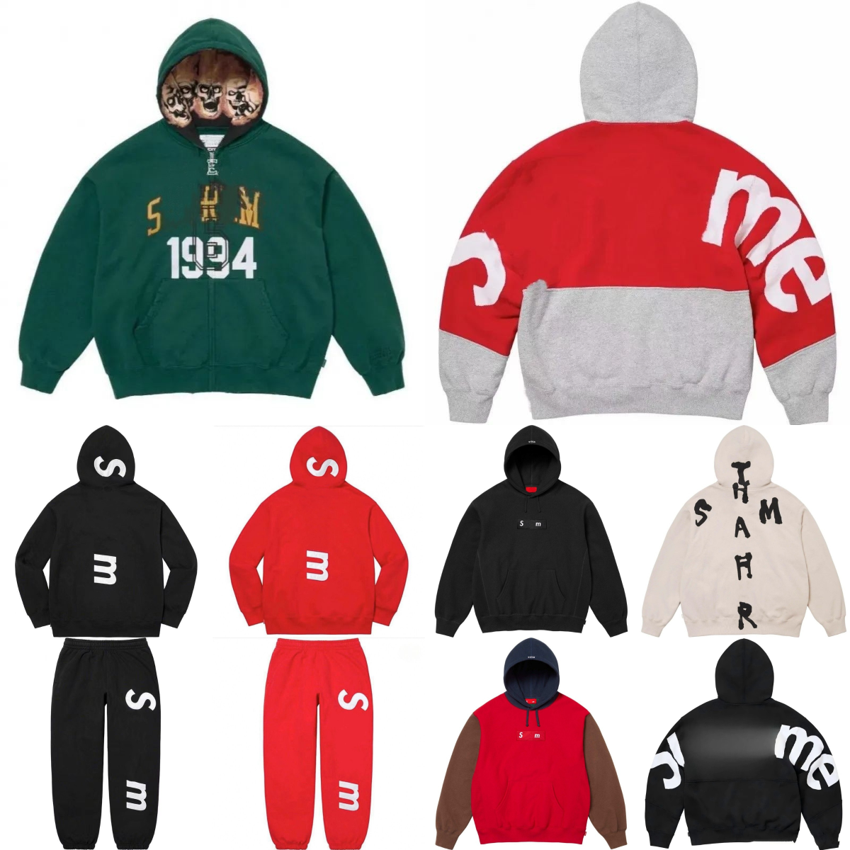 Men's Designer Hoodie supremely hoodie with Letter Print - High-Quality Luxury Sweatshirt