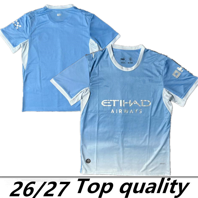 26-27 fans Soccer Jerseys HAALAND 26 27 DE BRUYNE KOVACIC MANS FODEN Football Shirt Men Kids Kit Sets Uniforms