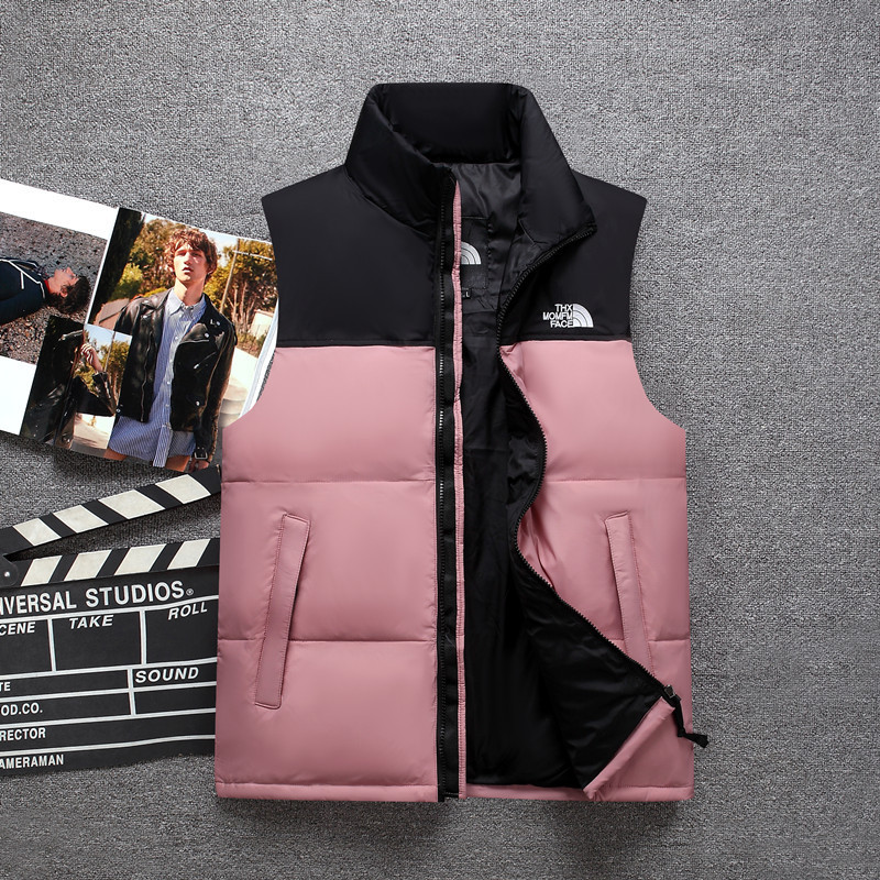 2026 Men's down vest short style couple's model unisex outdoor casual warm vest for teenagers trendy