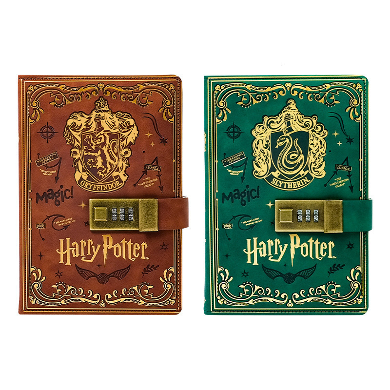 Bestseller Harry Potter Password Notebook Box with Lock Diary Hardcover Journal Travel Souvenir Gift ddmySat