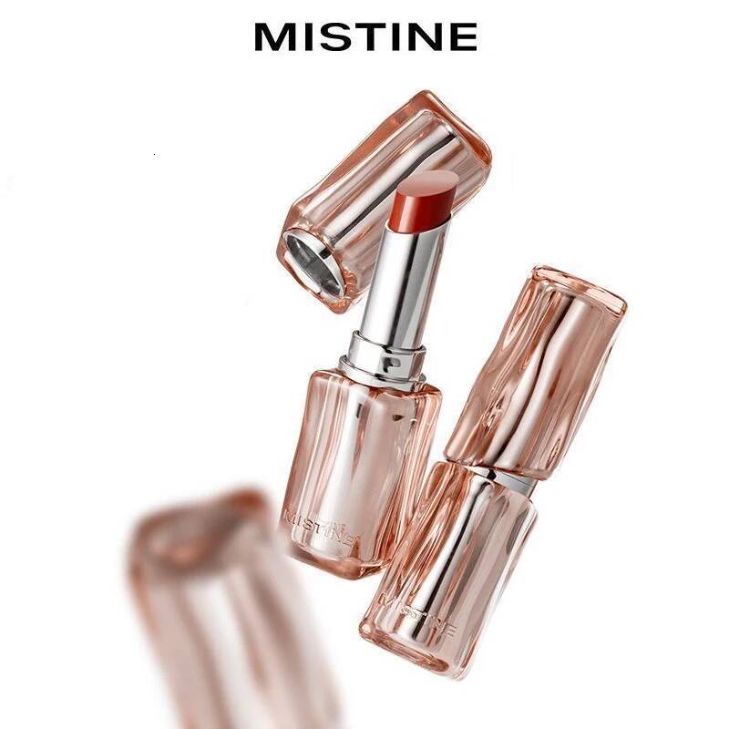 Bestseller MISTINE Matte Surface Nude Color Non Stick Cup Lipstick Jelly Moisturizing Tinted Lip Balm Hydrating Vitamin E ddmyHappy