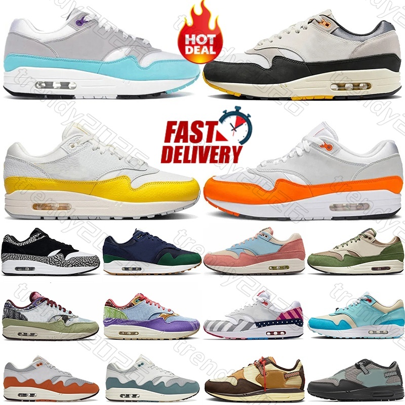 designer shoes 1 87 men women patta waves black monarch baroque brown saturn gold wheat treeline mens running sneakers sports trainers size 36-45