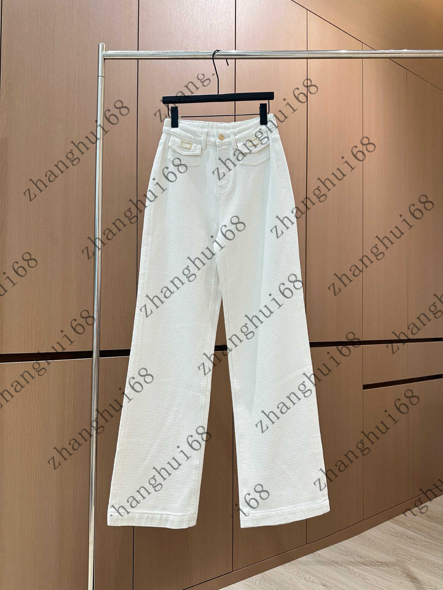 Fashion women Jeans high-quality girls Pants designer clothes women denim casual Simple lady trousers A231X05N000
