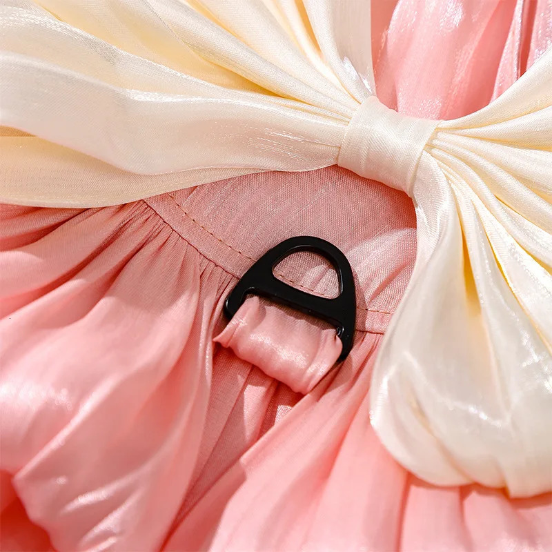 Baby Cloth Doll Flowing Yarn Princess Pet Clothes Summer Thin Dress Outdoor Cat Outfit Clothing Supply 251225 H260130