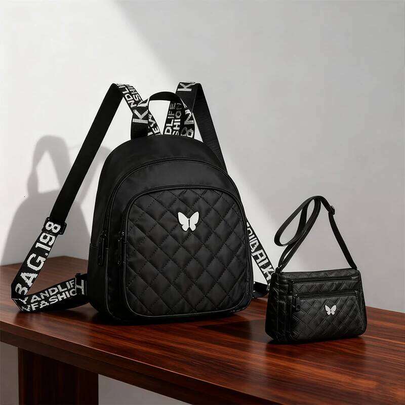 Men & Women Neutral Fashion Versatile Waterproof Nylon Bag Shoulder Crossbody Style for Daily Commute Practical Stylish