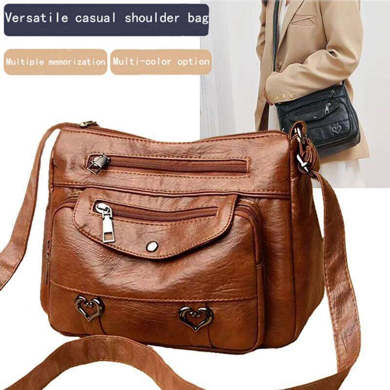 Fashionable Versatile Crossbody Bag, Can Be Carried on One Shoulder, Suitable for Daily Outings and Gatherings