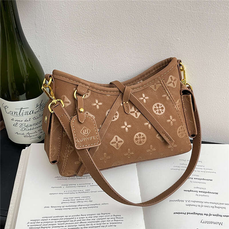 High-End Small for Women 2026 New Luxury Handbag Versatile Fashion Retro Underarm Single Shoulder Crossbody Bag