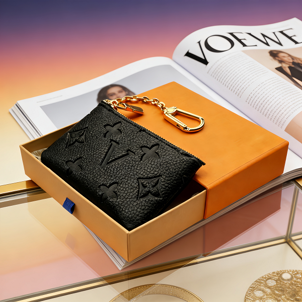 12A Luxury KEY POUCH Designers bags Mini Wallet Fashion Womens Mens Keychain Ring Credit Card Holder Coin Purse M62650 Dust bag with box wallet