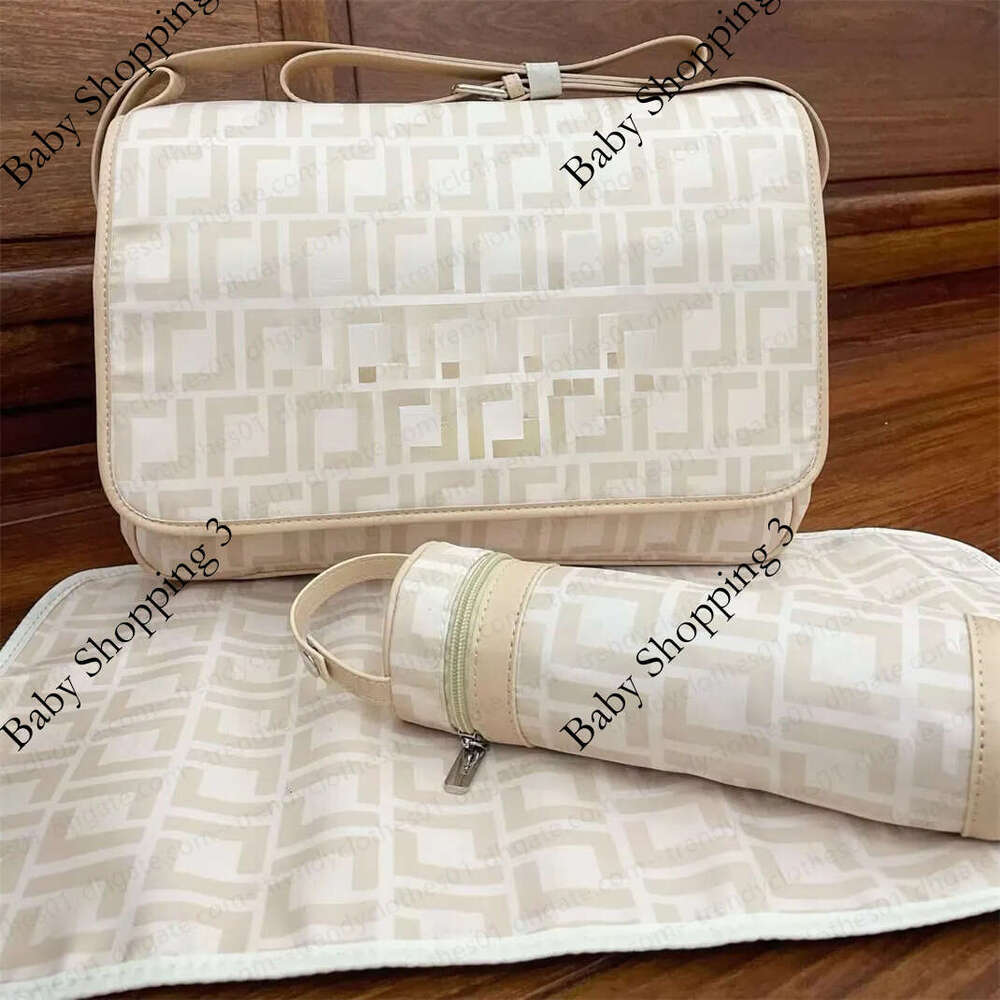 Diaper bags Baby pram fashion designer vintage floral diapering babies nursing nappy childrens girl boy large nylon zipper bag change mat bottle holder 666