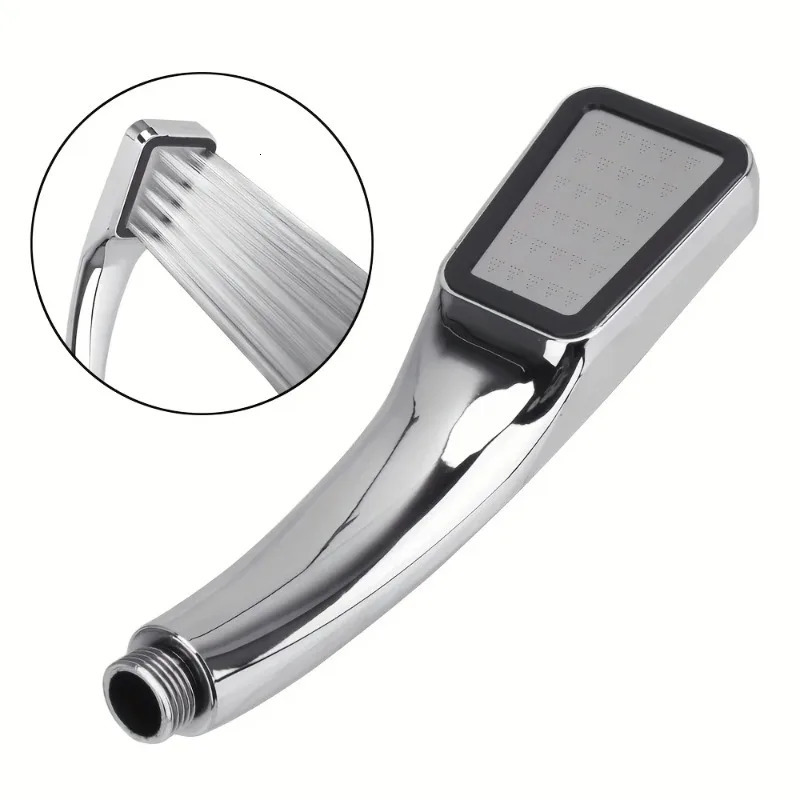 300 Holes Shower Head High Pressure Rainfall Water Saving Flow With Chrome Nozzle Square Bathroom Accessories 260107